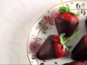 Valentine's Day Recipe Chocolate Covered Strawberries Food Network Valentine's Recipe Chocolate Covered