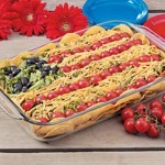 Flag Taco Salad
