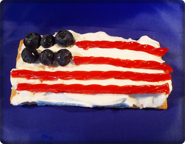 Easy Cool Whip Mini Flag Recipe